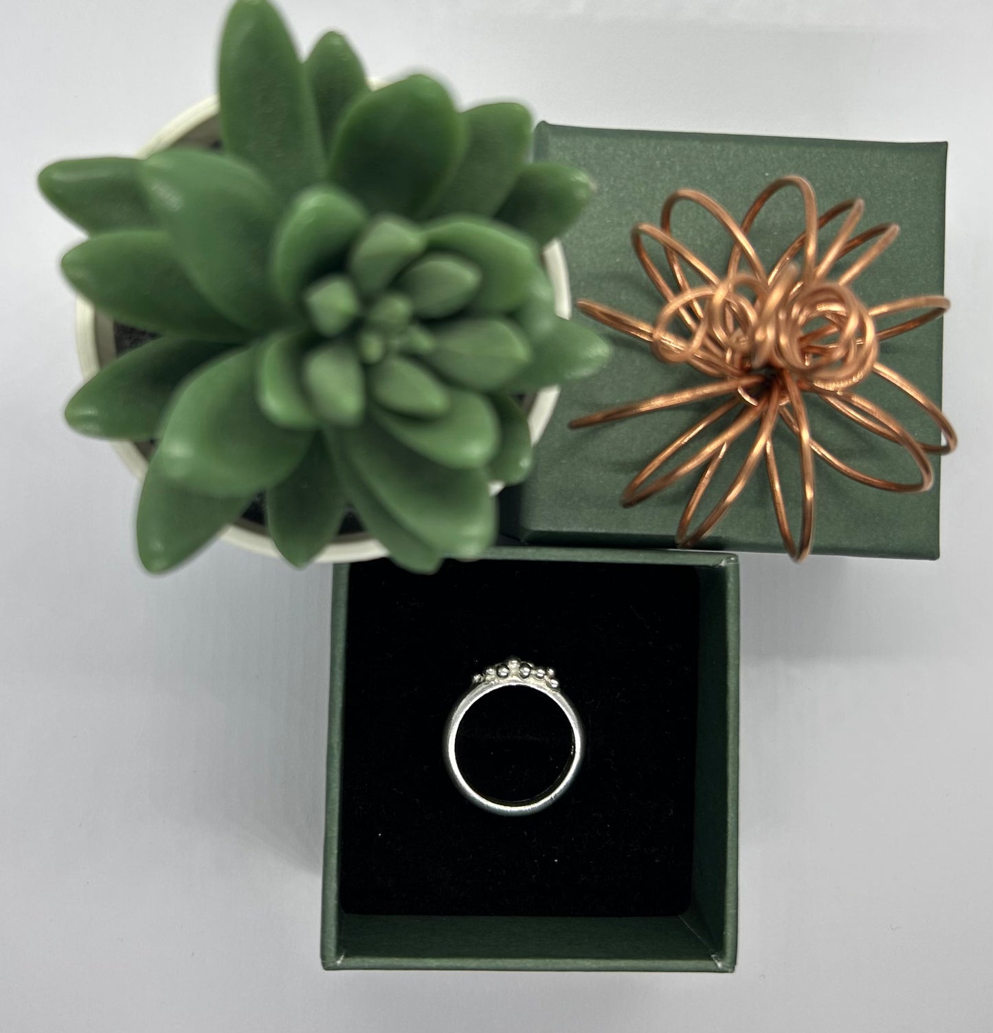 Caviar Ring - Handmade Jewellery by Alison Breedon